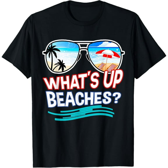 Funny Whats Up Beaches Family Vacation Matching T-Shirt