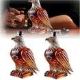 thumbnail image 1 of Funny Whiskey Eagle Bottle, 2PCS Unique Eagle Animal Whiskey Decanter, Whiskey Tasting Glass Bottle Gift for Whiskey Lovers, Dad, Husband, Boyfriend, Fun Home Bar Decoration, 1 of 6