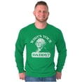 thumbnail image 1 of Funny Who's Your Daddy USA American Long Sleeve TShirt Men Women Brisco Brands 2X, 1 of 6