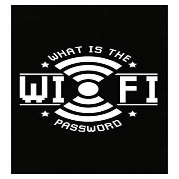 WiFi Password Poster - Wall Decor for Living Room Gift