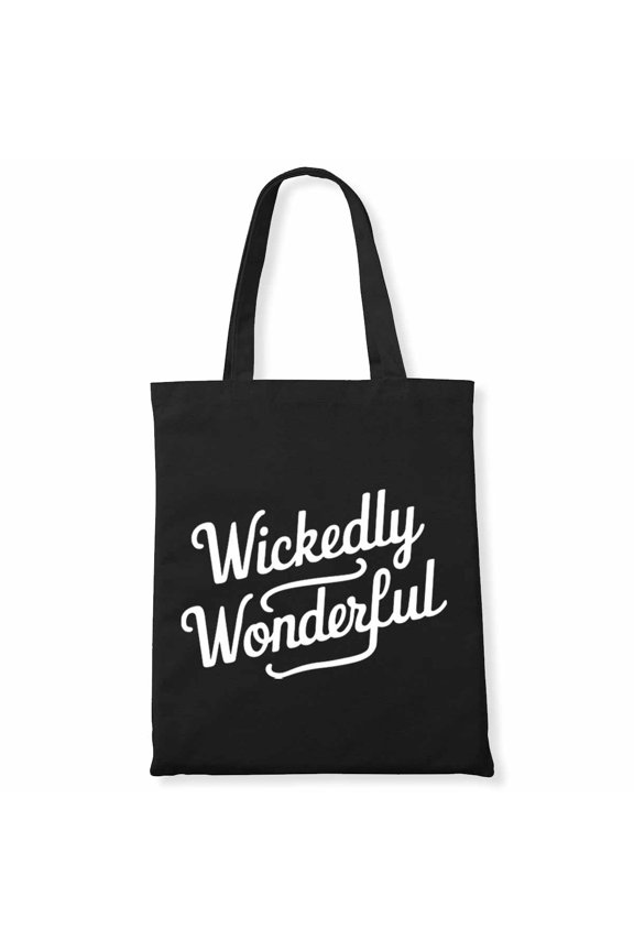 Funny Wickedly Wonderful Halloween Costume Condiment Canvas Bag 1Pc
