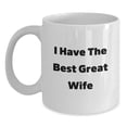 thumbnail image 1 of Funny Wife Gift, Great White Coffee Mug for Her, Christmas Unique Gifts from Husband to Wife, 1 of 3