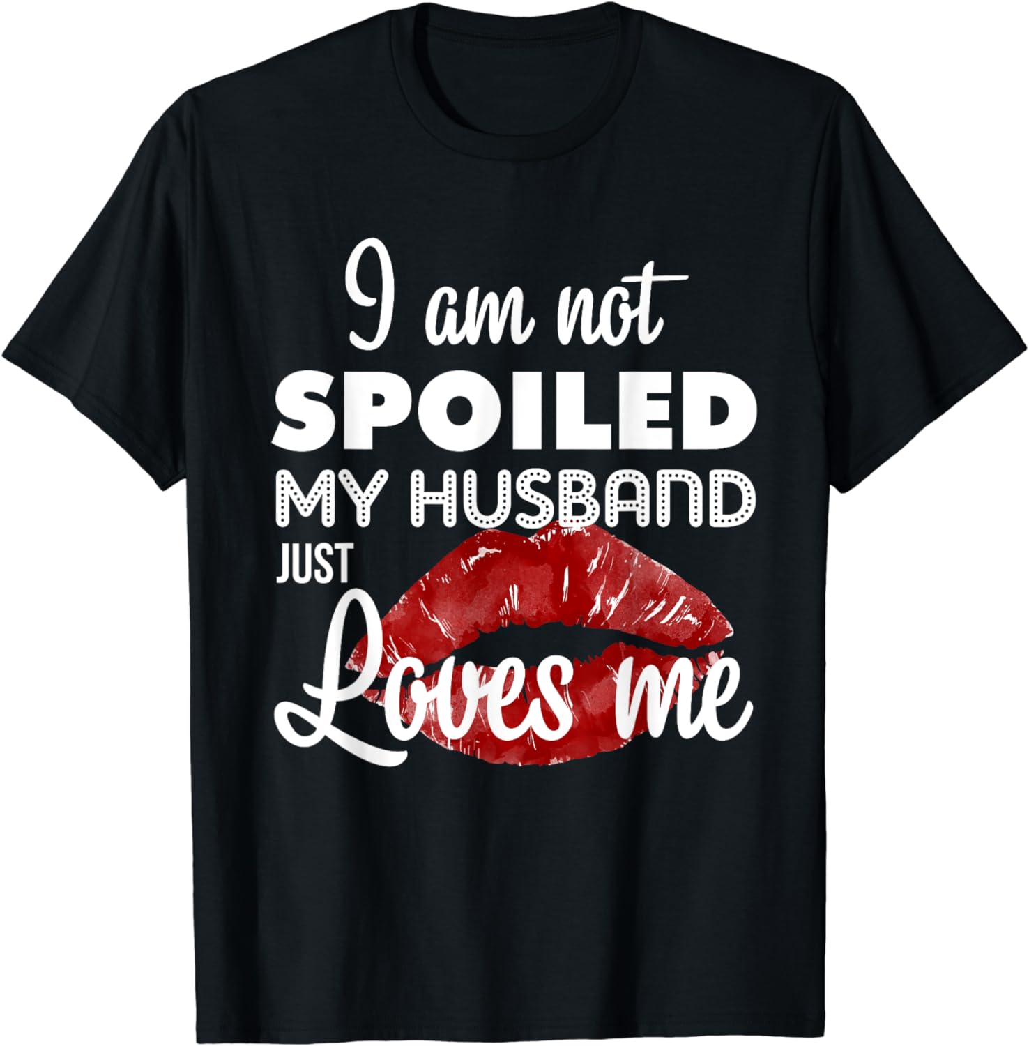 I'm Not Spoiled My Mimmi Just Loves Me T-shirt Filles Bébé Enfants