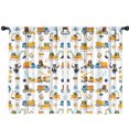 thumbnail image 1 of Funny Window Curtains for Kids Room - 42Wx63H Inch 2 Panels, Rod Pocket Colorful Cartoon Cars Patterns for Boys Bedroom Decor Preschool Classroom Curtains Playroom Living Room Window Drapes, 1 of 5