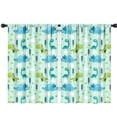 thumbnail image 1 of Funny Window Curtains for Kids Room - 42Wx63H Inch 2 Panels, Rod Pocket Colorful Cartoon Dinosaur Patterns for Boys Bedroom Decor Preschool Classroom Curtains Playroom Living Room Window Drapes, 1 of 5