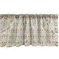 thumbnail image 1 of Ambesonne Funny Valance Pack of 2, Dancing Girls and Boys, 54"X12", Multicolor, 1 of 4