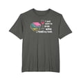 thumbnail image 1 of Funny Wine and Book Lover T-Shirt for Relaxed Reading and Enjoyment, 1 of 5
