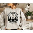 thumbnail image 1 of Funny Witch Halloween Sweatshirt – “God Forbid Women Have Hobbies” Fall Crewneck - Spooky Gift For Her, 1 of 4