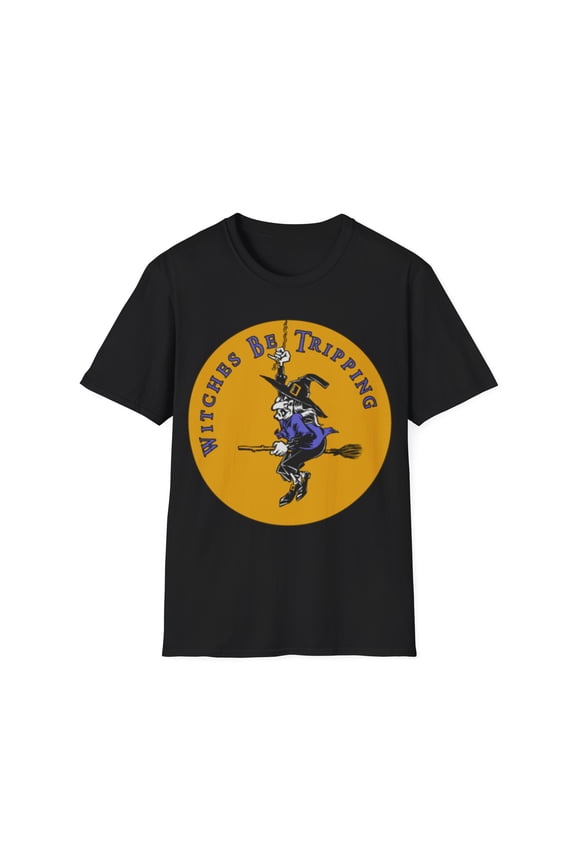 Funny Witches be Tripping on A broomstick Halloween Costume