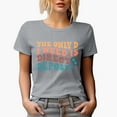 thumbnail image 1 of Funny Witty The Only D I Need Is Direct Deposit, Wife Quote, Groovy Retro Wavy Text Merch Gift, Heather Grey T-Shirt, 3XL, 1 of 5