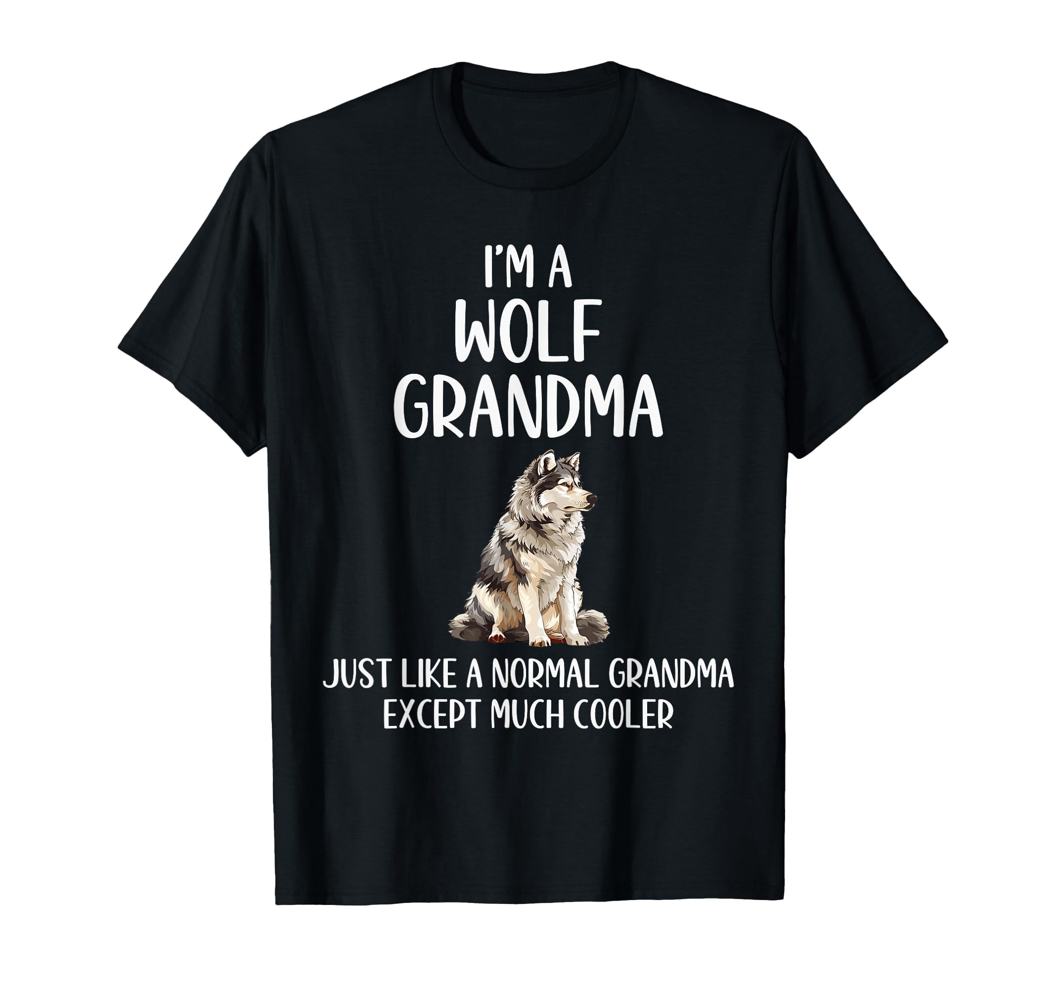 Funny Wolf Graphic T-Shirt for Animal Lovers - Perfect Gift for Cool ...