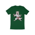thumbnail image 1 of Funny Wolf Kung Fu Karate Judo Taekwondo Martial Art Gift T-Shirt Howling Wolf Martial Art Birthday Holiday Present Men Women Kids Tshirt, 1 of 10