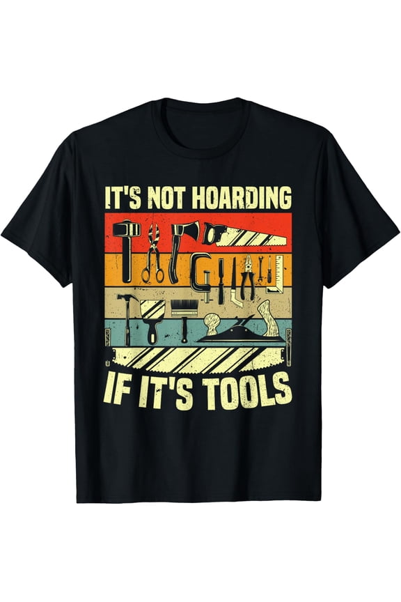Funny Woodworker Art For Men Carpenter Wood Working Tools T-Shirt