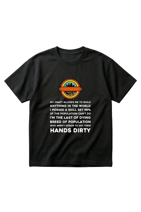 Funny Woodworking Carpenter Gift For Men Dad Woodworker Owner T-Shirts