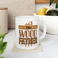 thumbnail image 1 of Funny Woodworking Dad Mug, Craftsman Gift Cup, Wood-themed Father's Day Gift, 1 of 4