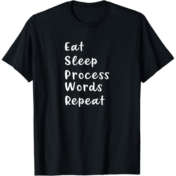 Funny Word Processor Data Entry Clerk Virtual Assistant Gift T-Shirt