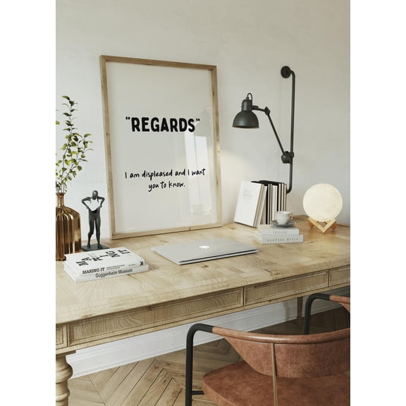 Funny Work Meme Poster For Neutral Sarcastic Office Decor