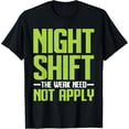 thumbnail image 1 of Funny Work Shifter Shifters T-Shirt, 1 of 4