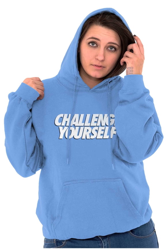 Funny Workout Pun Squat Goals Hoodie Sweatshirt Women Brisco Brands S