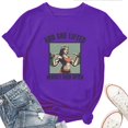 thumbnail image 1 of Funny Workout T-Shirt for Women – Oversized Gym Tee, Weightlifting Graphic Baggy Top, Fitness Gift for Gym Lovers, 1 of 5