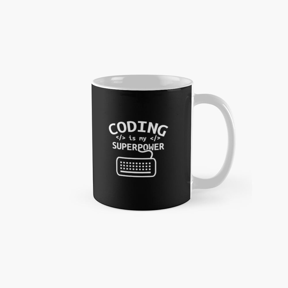 Funny Works Coding is my superpower Coder Code Software Programmer ...