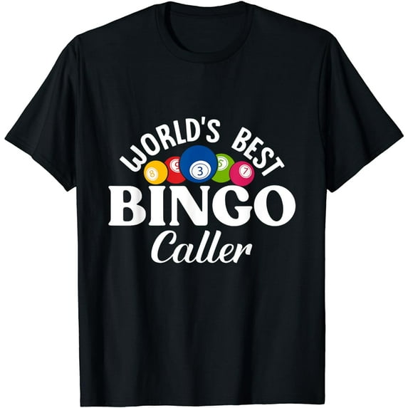 Funny World’s Best Bingo Caller For Bingo Lover T-Shirt