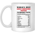 thumbnail image 1 of Funny World's Best German Shorthaired Pointer Nutritional Facts Coffee Mug Dogs Lovers Birthday Gifts 2022 Christmas Nutrition Cup Ceramic White 11oz, 1 of 5