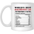 thumbnail image 1 of Funny World's Best Ragamuffin Cat Nutritional Facts Coffee Mug Kitten Lovers Birthday Gifts 2022 Christmas Nutrition Cup Ceramic White 11oz, 1 of 5