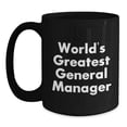 thumbnail image 1 of Funny World's Greatest General Manager Gifts for Men from Family on Birthday Unique Gifts, 1 of 4