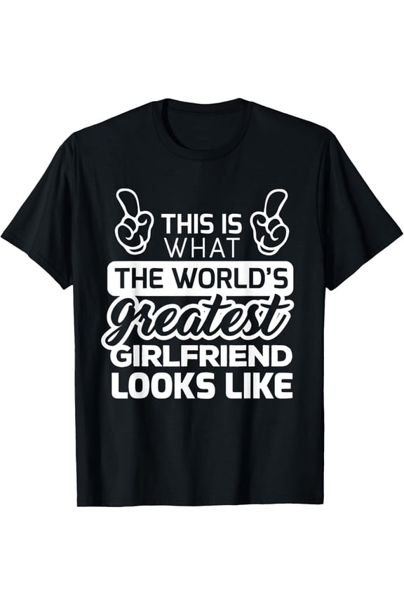 Funny World's Greatest Partner T-Shirt Retro Graphic Tee for Women Cute Anniversary Gift Idea Black Cotton Apparel