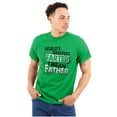 thumbnail image 1 of Funny Worlds Greatest Father Farter Men's Big & Tall Crewneck Graphic Tee Brisco Brands 3X, 1 of 5