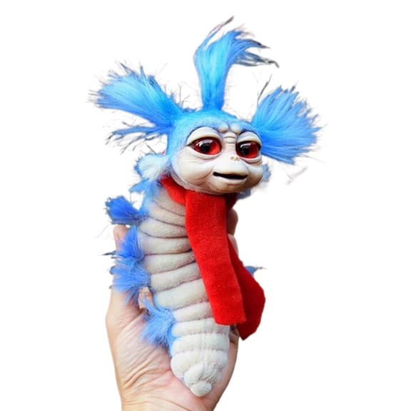 Funny Worm Plush Toy Soft Stuffed Creature Doll Decor Gift