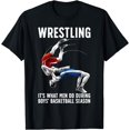 thumbnail image 1 of Funny Wrestling Art For Men Boy Kids Youth Wrestling Athlete T-Shirt, 1 of 2
