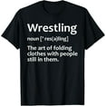 thumbnail image 1 of Funny Wrestling Design For Men Women Boys Girls Wrestlers T-Shirt, 1 of 4