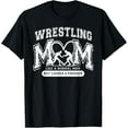 thumbnail image 1 of Funny Wrestling Mom Like A Normal Mom But Louder And Prouder Funny Creative Graphic T-Shirt, 1 of 3
