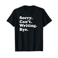thumbnail image 1 of Funny Writing Writer Author Gift for Men Women Boys or Girls T-Shirt, 1 of 5