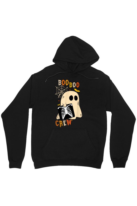 Funny X-Ray Tech Boo Crew Graphic Halloween Medical Imaging Radiology Humor M6907 Unisex Hoodie, Up to Size 5XL