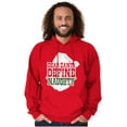 thumbnail image 1 of Funny Xmas Dear Santa Define Naughty Unisex Plus Size Hoodie Brisco Brands 3X, 1 of 6