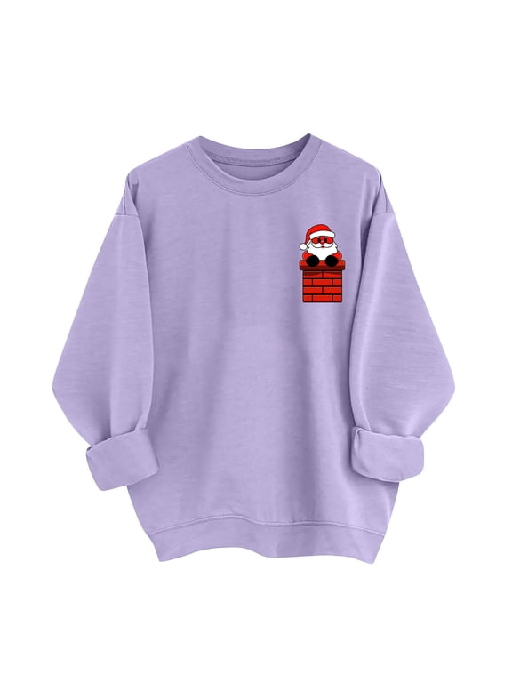 Funny Xmas Oversized Pullover for Women Baggy Ugly Christmas Sweaters 2025 Holidays Loose Casual Sweatshirt Tops