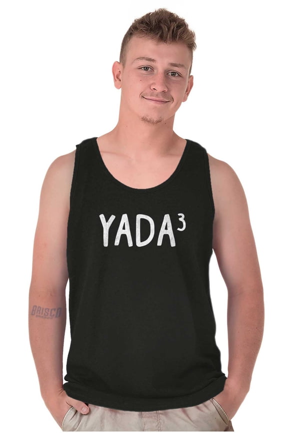 Funny Yada Cubed Sarcastic Math Joke Tank Top T Shirts Men Women Brisco Brands S