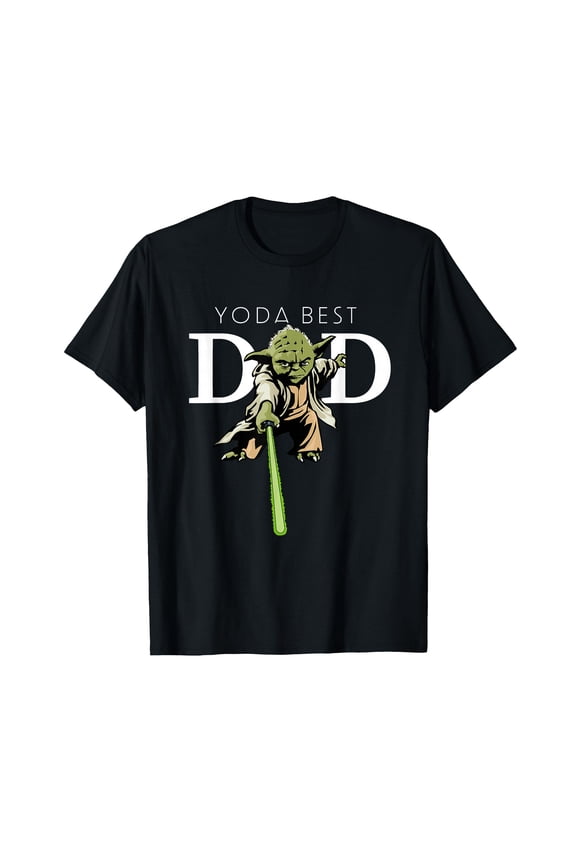 Funny Yoda Graphic T-Shirt for Best Dad - Perfect Father's Day Gift