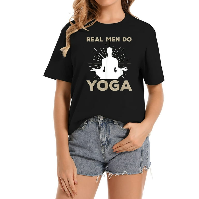 Funny Yoga Design For Women Yoga Pose Meditation Lovers T-Shirt