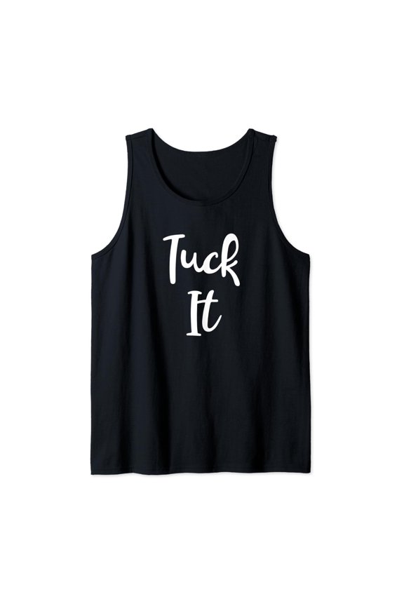 Funny Yoga Exercise Barre Sports Muscle Cute Fun - Tuck It Tank Top Size S-3XL