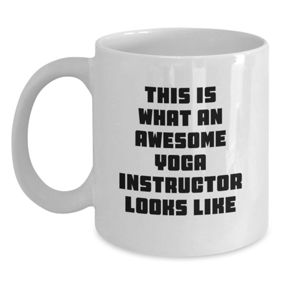 Funny Yoga Instructor Gifts for Men from Friends on Christmas Unique