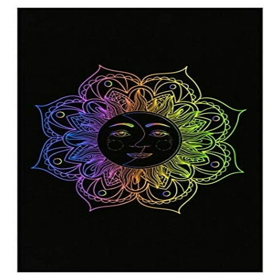 Funny Yoga Reflection Humor Poster - 13x19" Motivational Wall Art for Home & Office