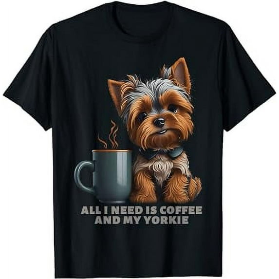 Funny Yorkie Dog Mom T-Shirt