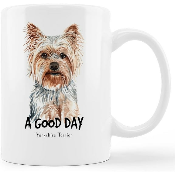 Funny Yorkshire Terrier Mug – Cute Dog Lover Gift for Women, Men, Teens, Coworkers