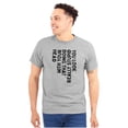 thumbnail image 1 of Funny You Look Stupid Doing That Joke Men's Graphic T Shirt Tees Brisco Brands X, 1 of 6