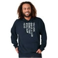 thumbnail image 1 of Funny You Look Stupid Doing That Joke Unisex Plus Fleece Graphic Hoodie Brisco Brands 5X, 1 of 5