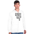 thumbnail image 1 of Funny You Look Stupid Doing That Joke Unisex Fleece Graphic Zip Up Hoodie Brisco Brands 3X, 1 of 6